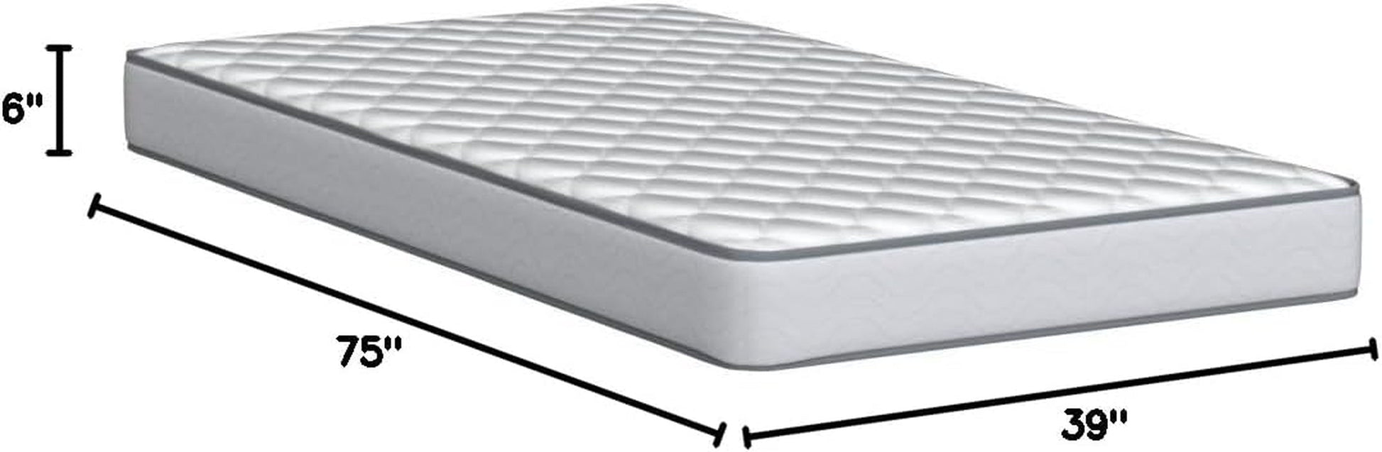 Twin Size Firm Mattress with Foam and Bonnell Springs-1