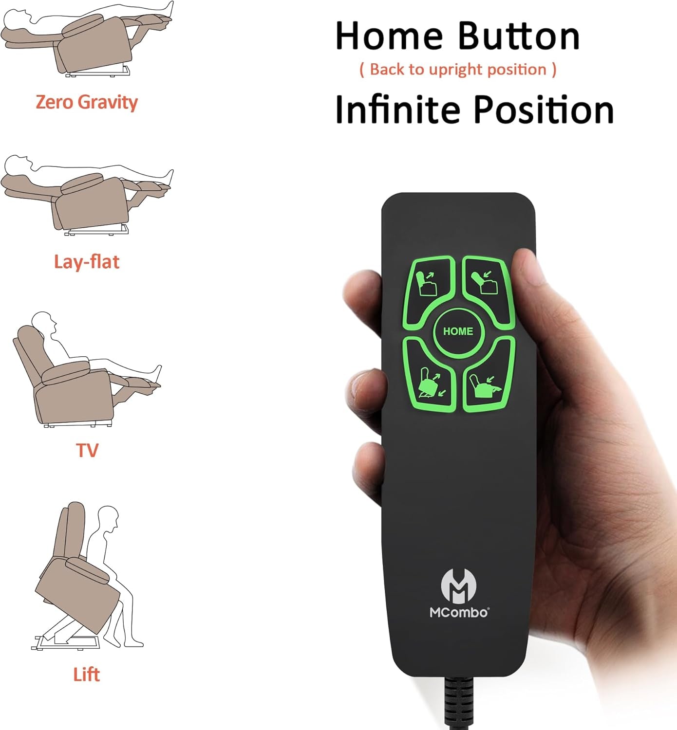 Large Dual Motor Power Lift Recliner Chair Sofa with Massage and Heat for Big Elderly People, Infinite Position, USB Ports, Fabric R7891 (Large-Wide, Burgundy)-3