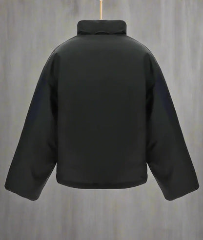 BALENCIAGA WOMEN’S BLACK/RED REVERSIBLE DOWN JACKET - 1 - Jackets