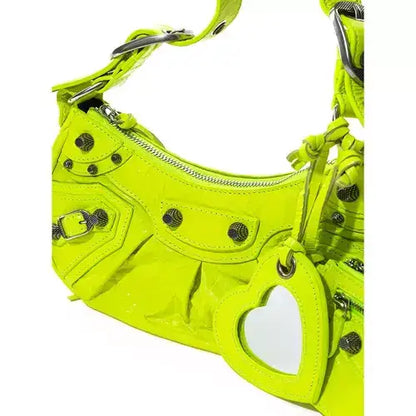 Balenciaga YELLOW LEATHER HANDBAG - Handbags