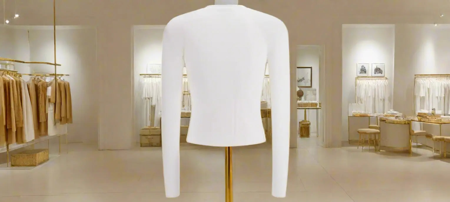 BALMAIN white cropped v-neck CARDIGAN - IT38 | S - Cardigan sweater