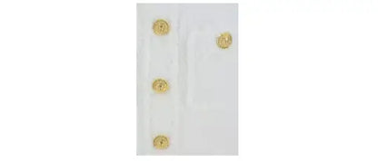 BALMAIN white MINI SKIRT - Skirts