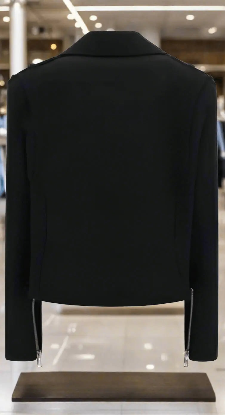 BALMAIN women’s black zipper JACKET - IT42 | L - Jackets