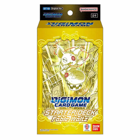 BANDAI Digimon Starter Deck Fabel Waltz ST-19 featuring collectible cards for gameplay