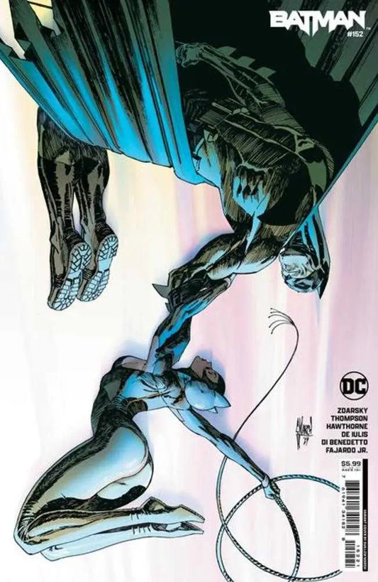 Batman in a dynamic pose with flowing cape on Absolute Power tie-in variant cover
