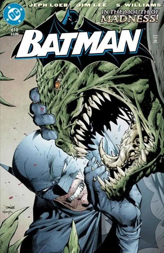 Batman comic book Facsimile Edition Cover featuring Jim Lee and Scott Williams artwork