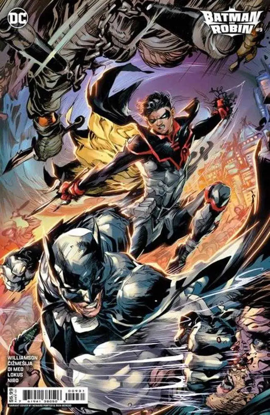 Dynamic Batman And Robin #9 cover C Howard Porter variant for trading cards collection