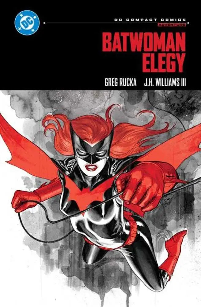 Batwoman comic book cover featuring Kate Kane from Batwoman Elegy TPB in compact comics edition