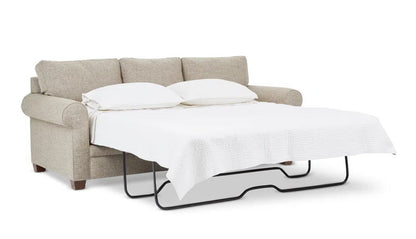 Elegant Queen Sleep Sofa With Quilted Mattress Comfort-1