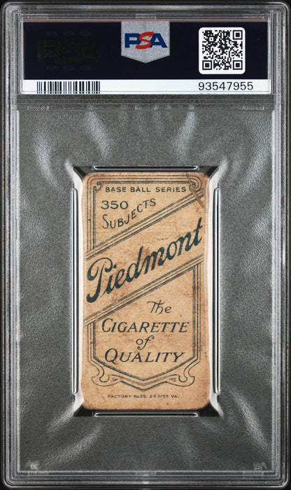 Vintage Beals Becker T206 Piedmont 350 trading card with decorative tan design