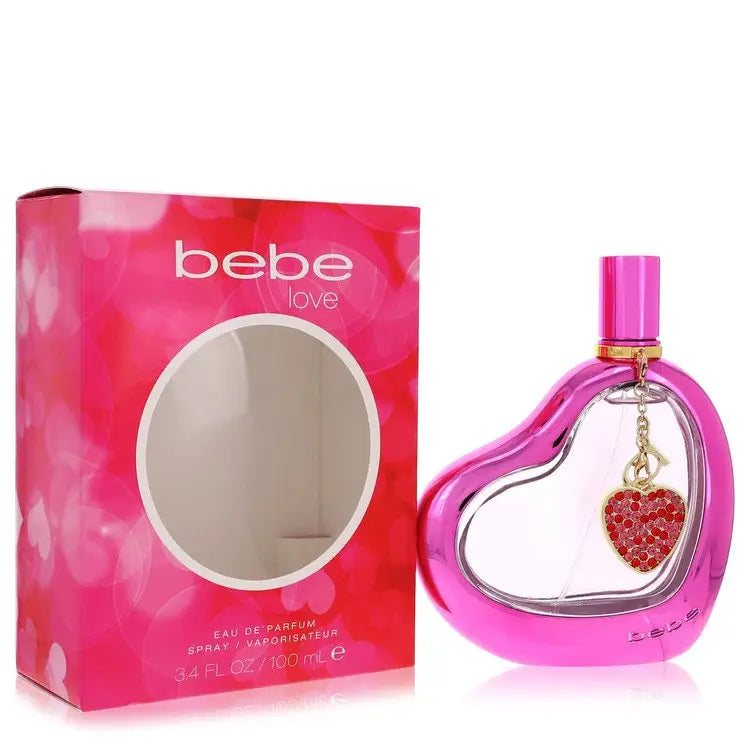 Bebe Love by Bebe - Eau De Parfum Spray 3.4 oz - Women / Medium - Eau De Parfum Spray 3.4 oz
