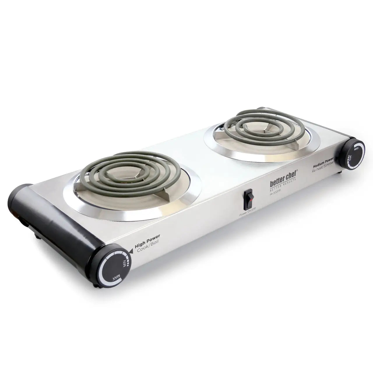 Better Chef Stainless Steel Dual Electric Burner - Electric Burner