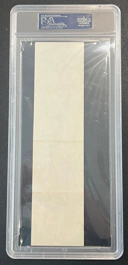 Graded blank trading card from Topps Rulers featuring Billy Cunninghams image at Columbia Hobby