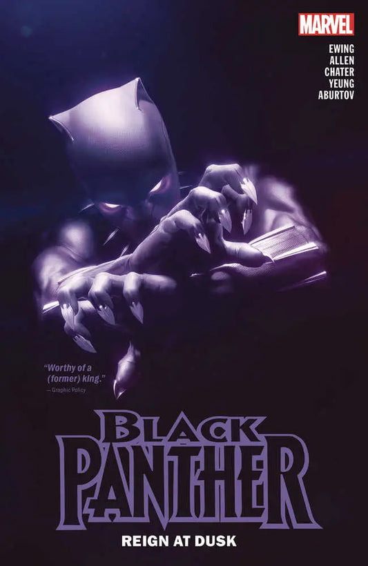 Black Panther comic book cover from Ewing TP Volume 01 Reign At Dusk