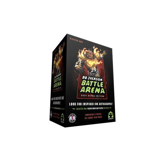 3D TableTop Battle Arena video game box with fiery artwork for Jackson Battle Arena