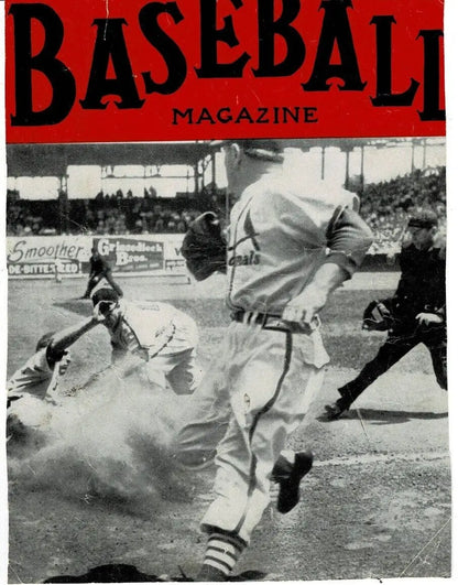 Bobby Doerr signed inside cover of October 1950 vintage baseball magazine Cardinals