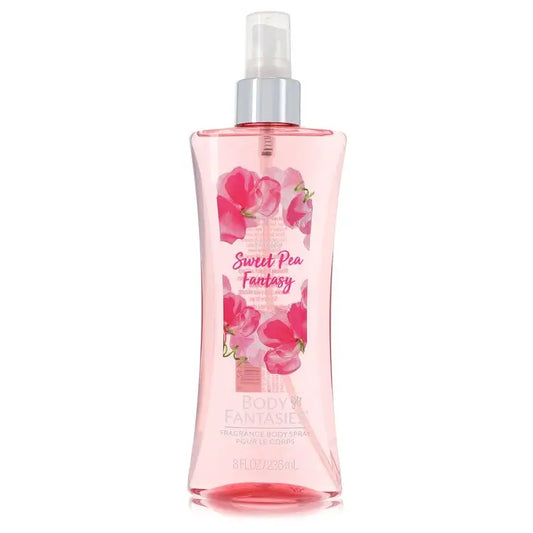 Body Fantasies Signature Pink Sweet Pea Fantasy by Parfums De Coeur - Body Spray 8 oz - Women / Medium - Body Spray 8 oz