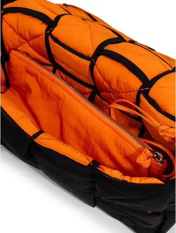 BOTTEGA VENETA BLACK NYLON BAG - Handbags