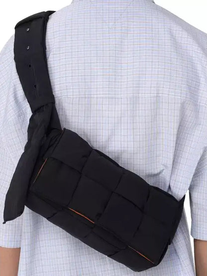 BOTTEGA VENETA BLACK NYLON BAG - Handbags