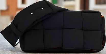 BOTTEGA VENETA BLACK NYLON BAG - Handbags