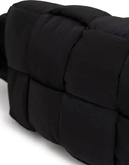 BOTTEGA VENETA BLACK NYLON BAG - Handbags