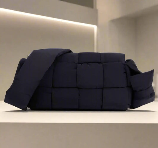 Bottega Veneta men’s NAVY BLUE NYLON BAG - Shoulder bags