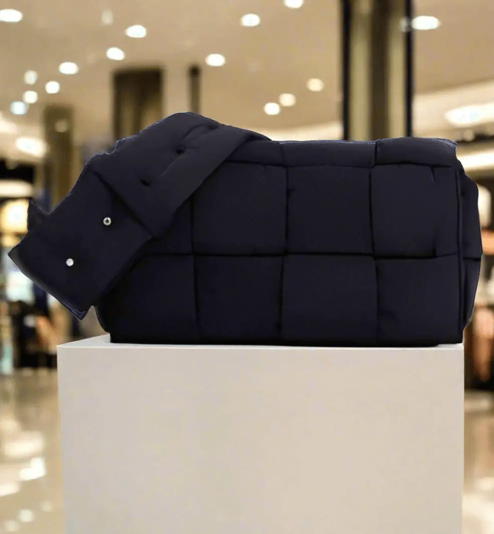 Bottega Veneta men’s NAVY BLUE NYLON BAG - Shoulder bags