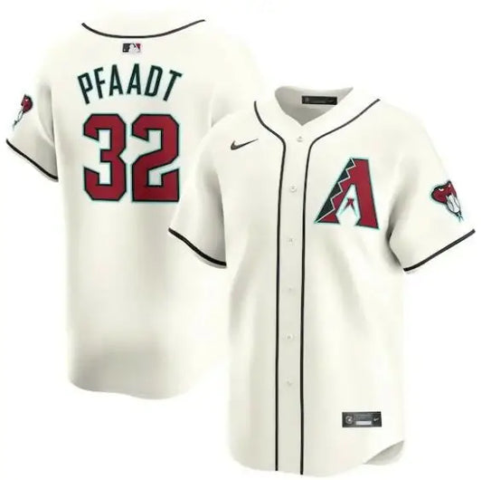 Cream-colored Brandon Pfaadt Arizona Diamondbacks Nike Home Limited Player Jersey