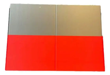 Modular two-tone gray and red mat for Break Buddy GO BUCKS OSU Card Organizer