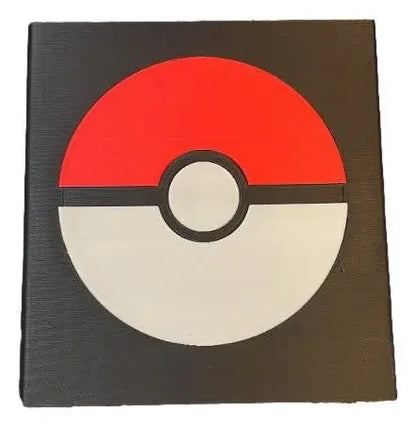Break Buddy POKEBALL penny sleeve holder on black canvas for collectible card protection