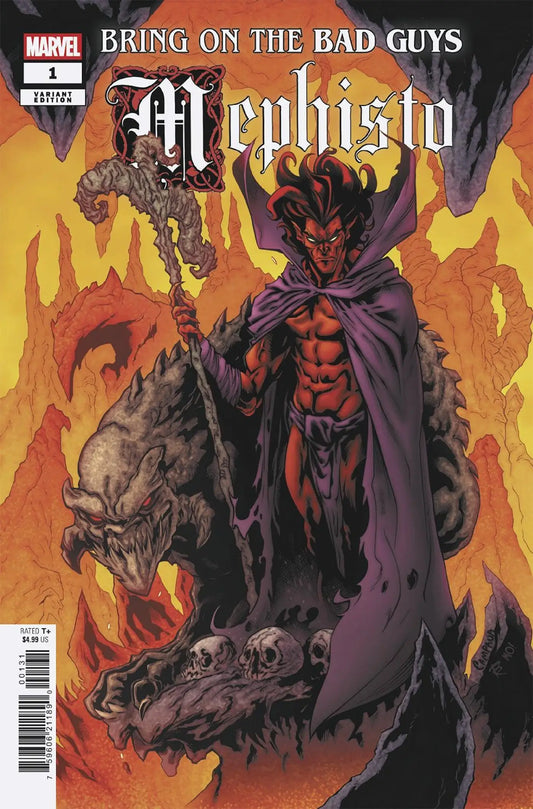 Comic book featuring Mephisto from Bring On The Bad Guys series by Chris Campana