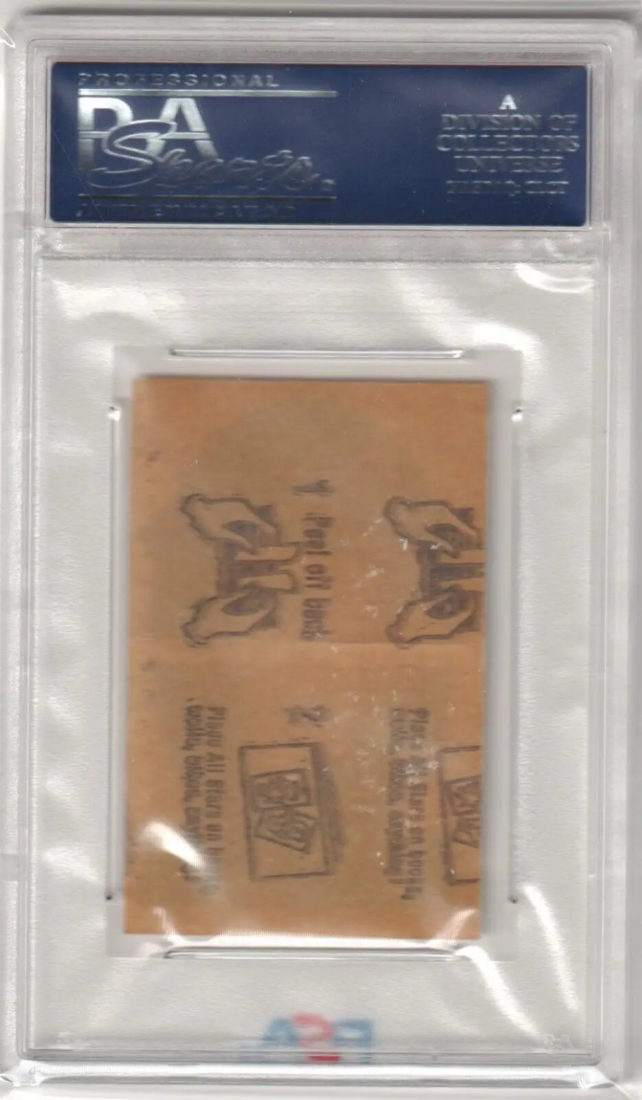 Graded collectible Brooks Robinson 1963 Topps Peel-Offs card at Columbia Hobby