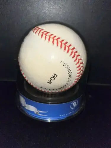 White baseball with red stitching from Bud Selig Signed Official Major Baseball COA