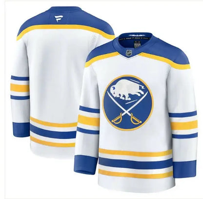 Buffalo Sabres Alternate Premium White Hockey Jersey displayed in product image