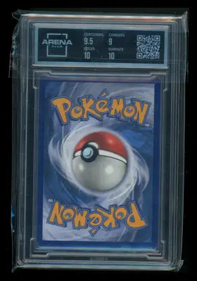 Graded Bulbasaur Pokemon card from Arena Club 2021 McDonald’s 25th Anniversary
