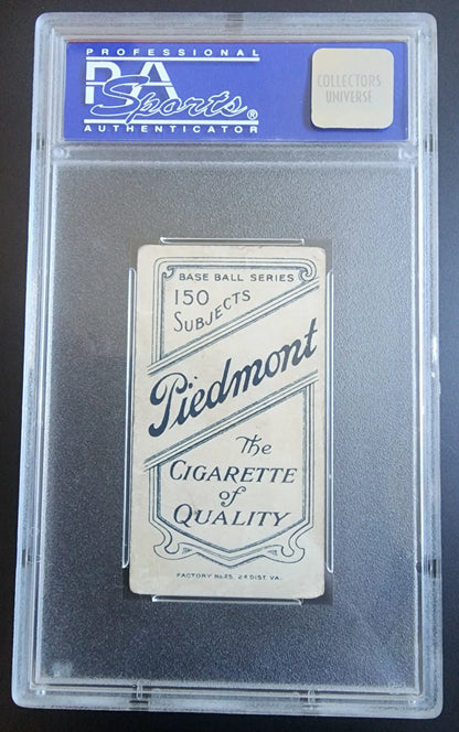 PSA-graded Bull Durham 1909-11 T206 Piedmont 150/25 portrait baseball card holder