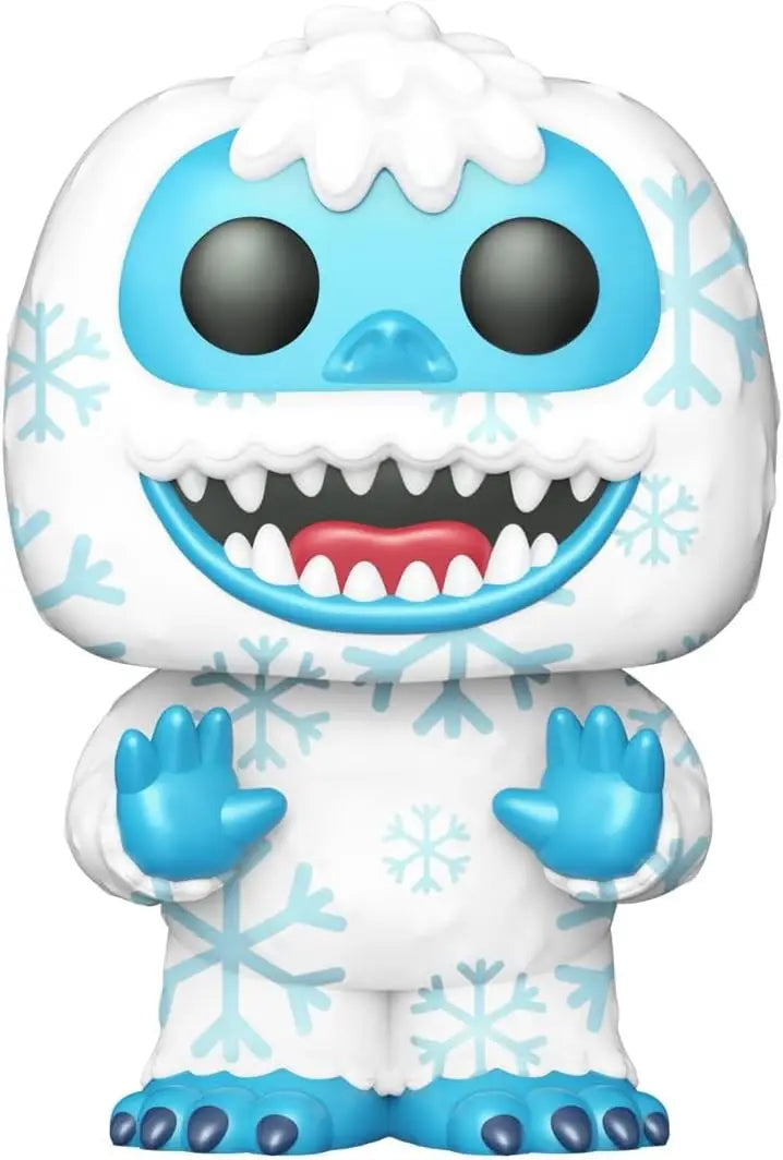 Cute blue Yeti-like Bumble Funko Pop from Rudolph The Red Nosed Reindeer collection