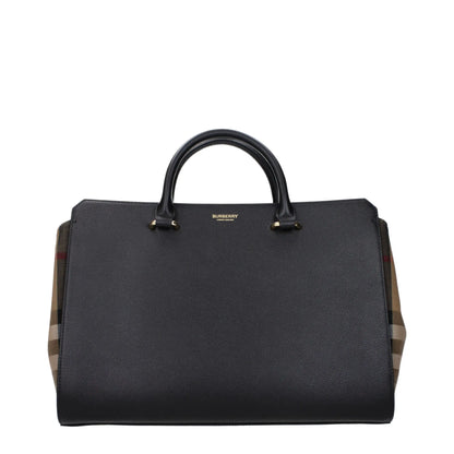 Burberry Black Leather Handbag - Handbag