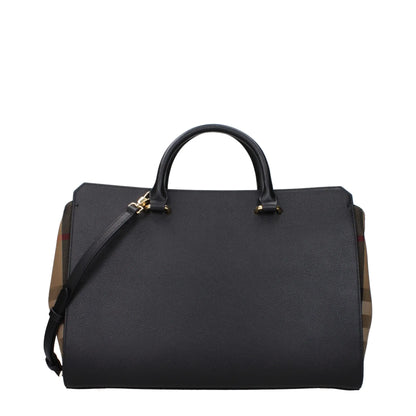 Burberry Black Leather Handbag - Handbag