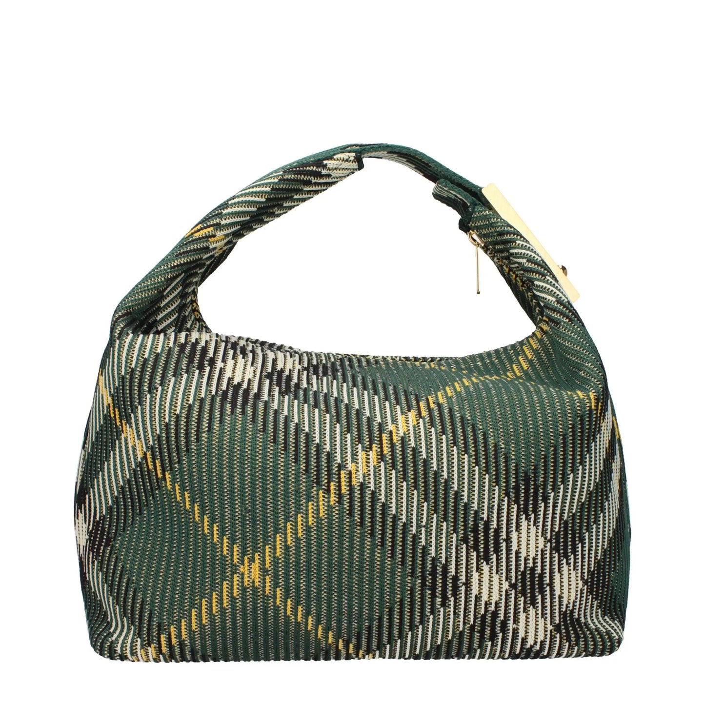 Burberry Green Fabric Handbag - Handbag