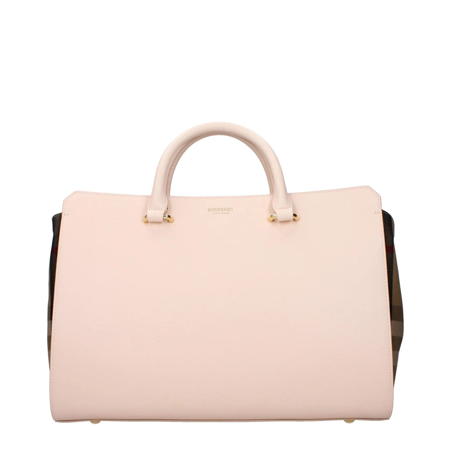 Burberry Pink Leather Handbag - Handbag