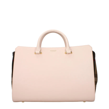 Burberry Pink Leather Handbag - Handbag