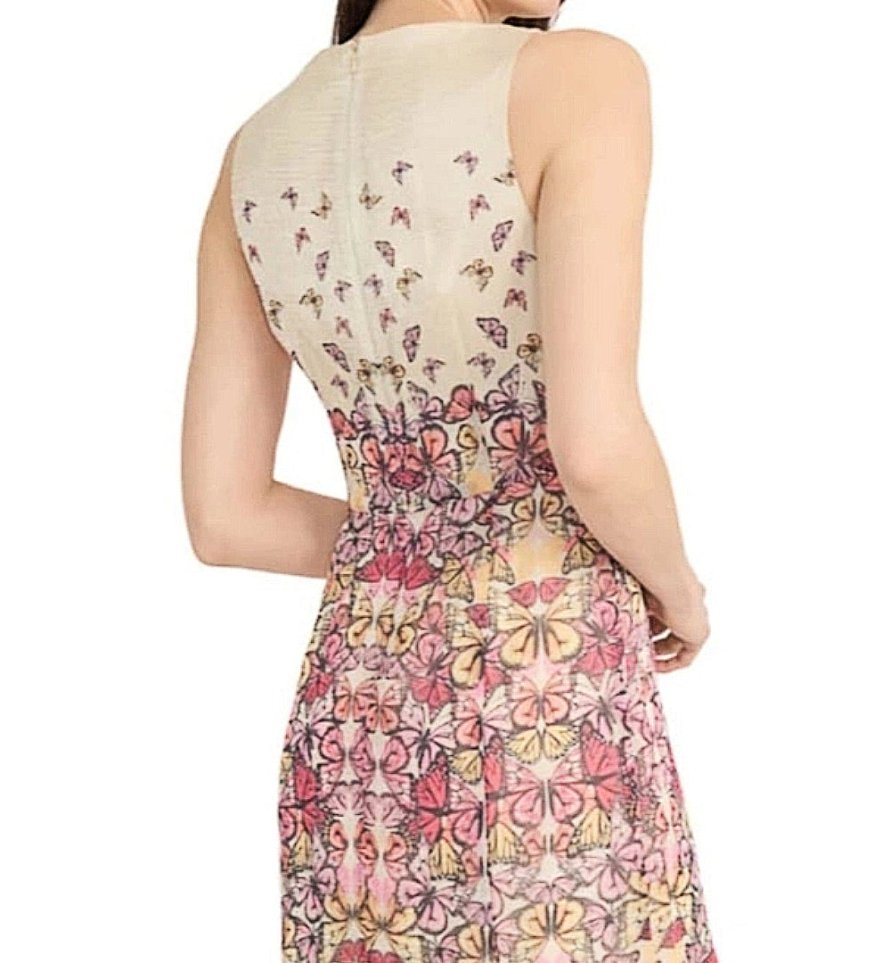 Maggy London Butterfly Organza Day Dress