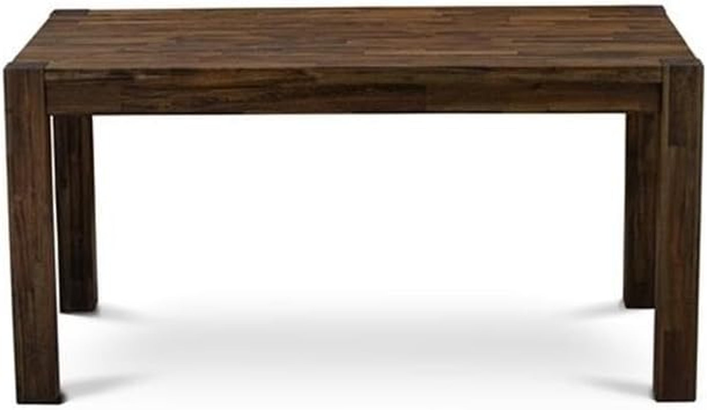 CN6-07-T Celina Dining Room Table - Rectangle Rustic Farmhouse Table , 36X60 Inch, Jacobean-3