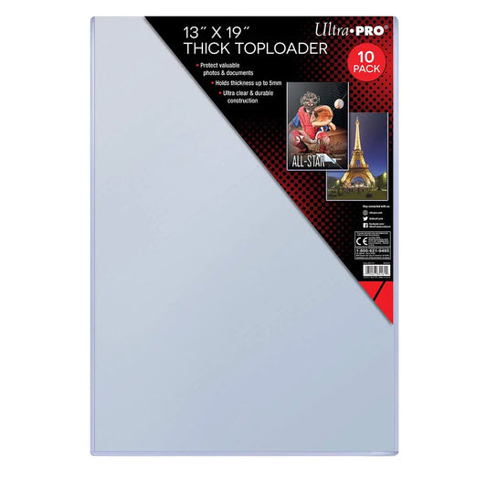 Ultra Pro SFTL1319 13" X 19" Toploader 10ct Gray Small