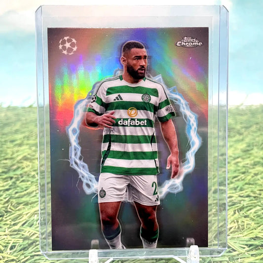 Celtic football trading card from Topps Chrome UEFA Circle of Power series