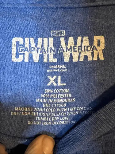 Captain America Cival War Tshirt - Tshirt