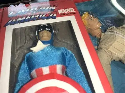 Captain America action figure in original packaging from Marvel Super Heroes Collector Set