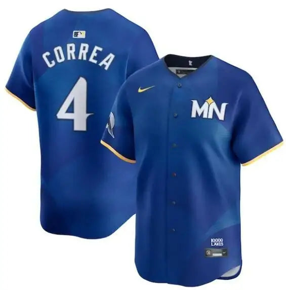 Blue Carlos Correa Minnesota Twins Nike 2024 City Connect Limited Jersey