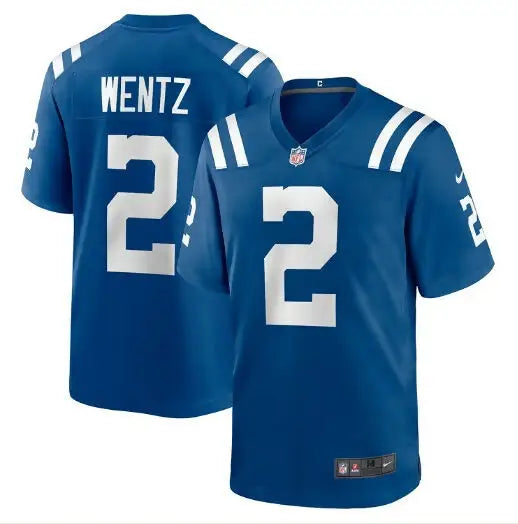Blue Carson Wentz Indianapolis Colts Nike Game Jersey Royal jersey with number 2